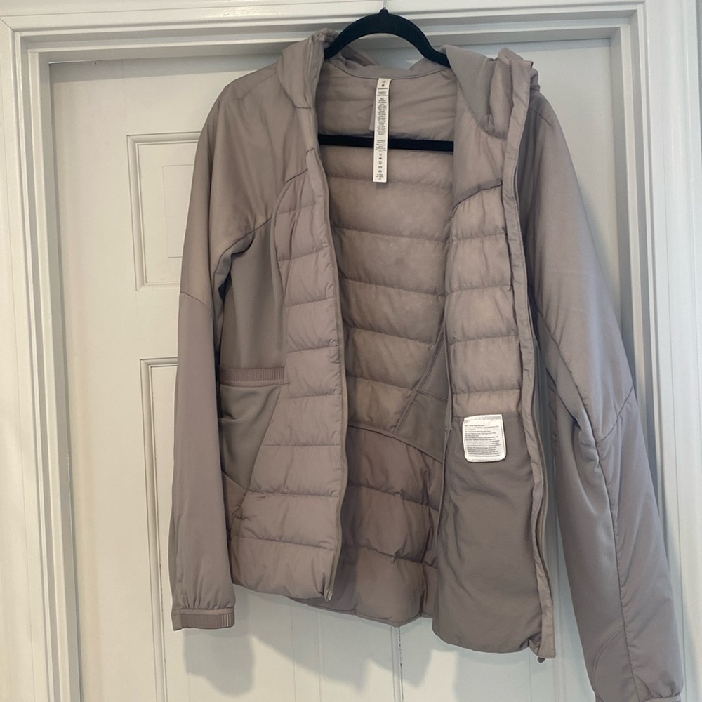 lululemon athletica Gray Puffer Jacket